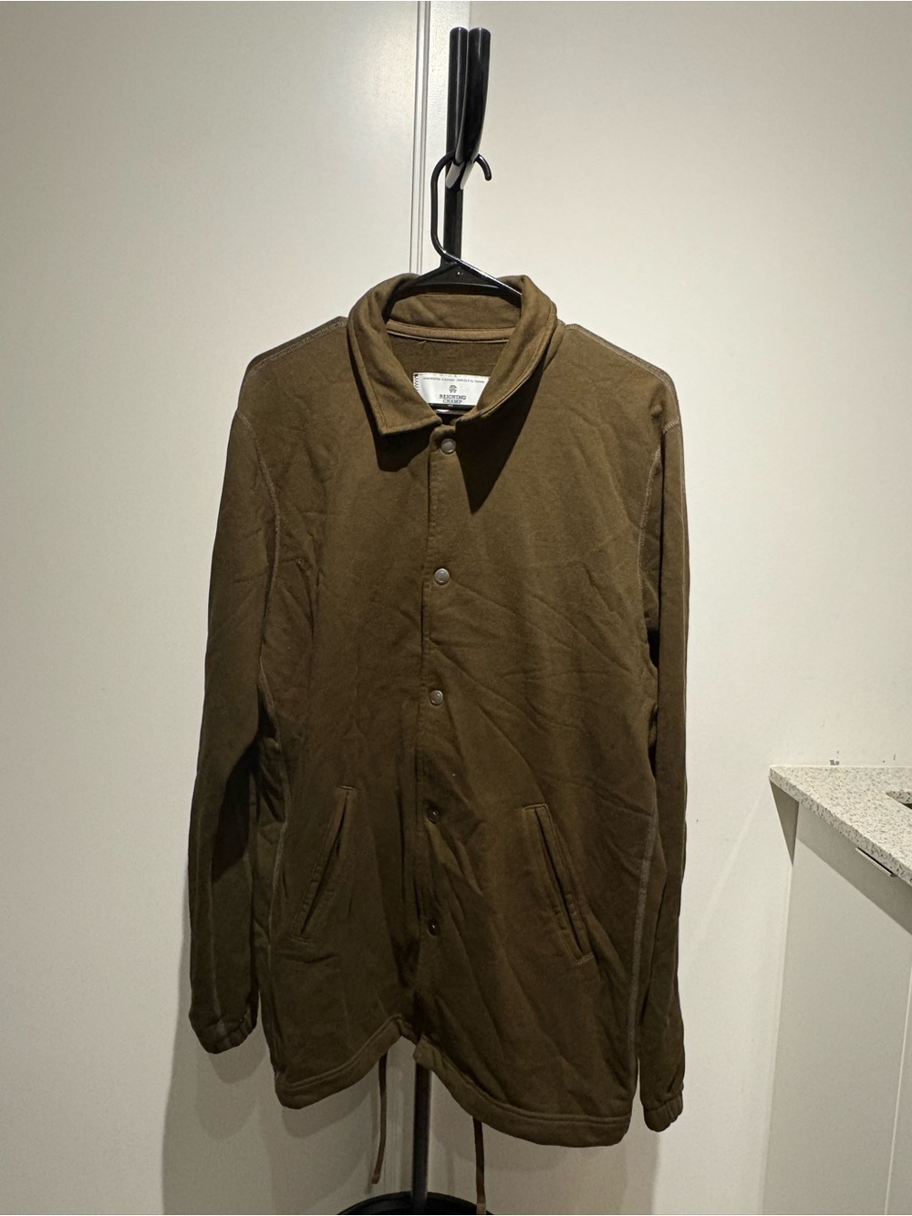 Reigning Champ Olive Green Military Field Coat